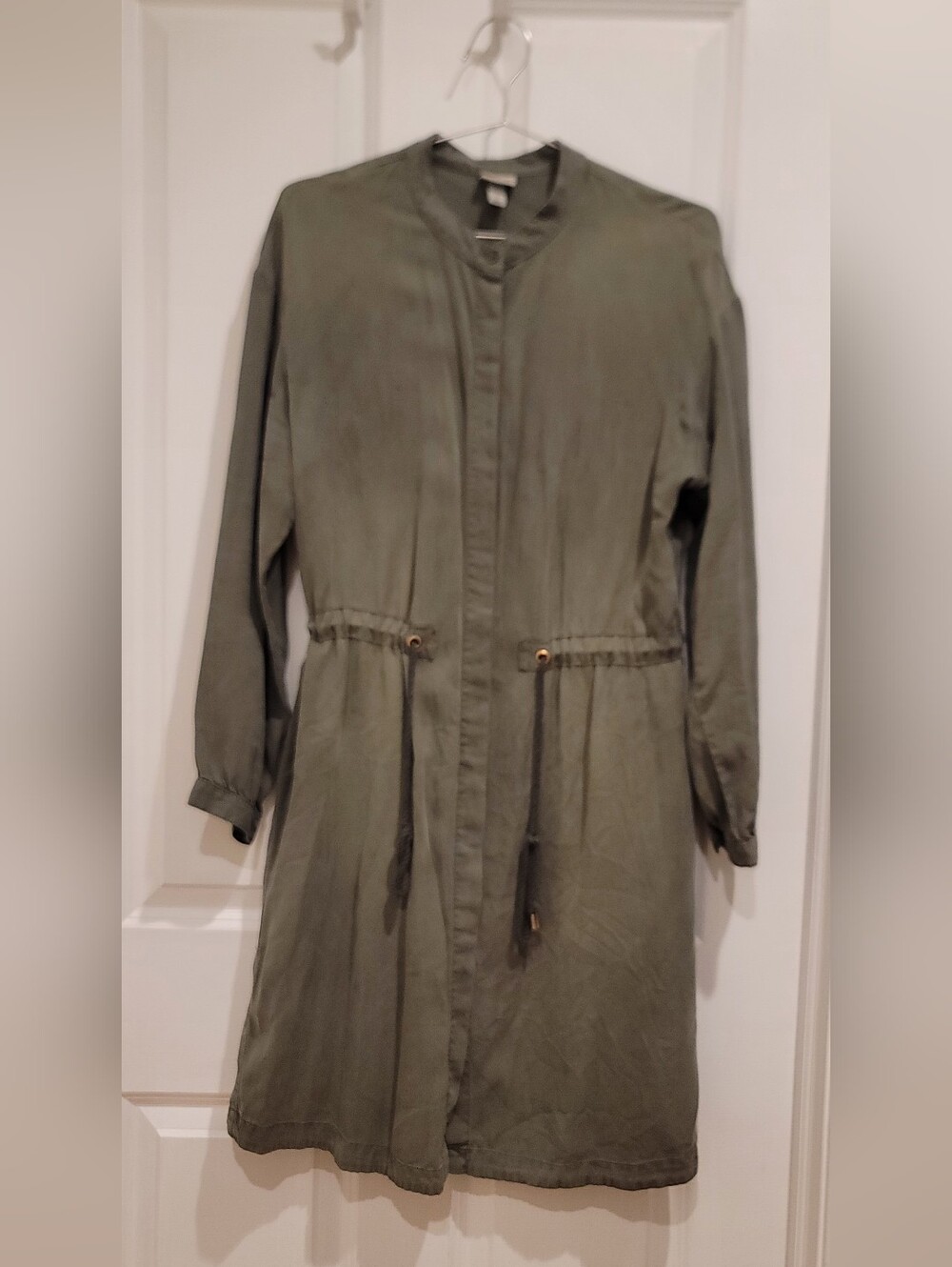 ANew Day Tunic Dress Top Olive Green